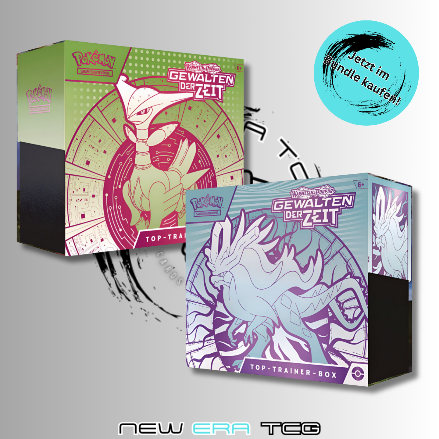 Pokémon - Karmesin & Purpur - Gewalten der Zeit - Eisenblatt & Windewoge - TTB - Bundle - DE