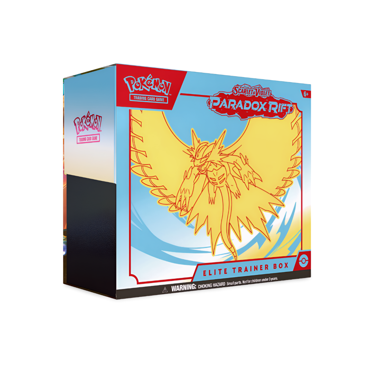 Pokémon - Karmesin & Purpur - Paradox Rift - Donnersichel- Top-Trainer-Box - DE