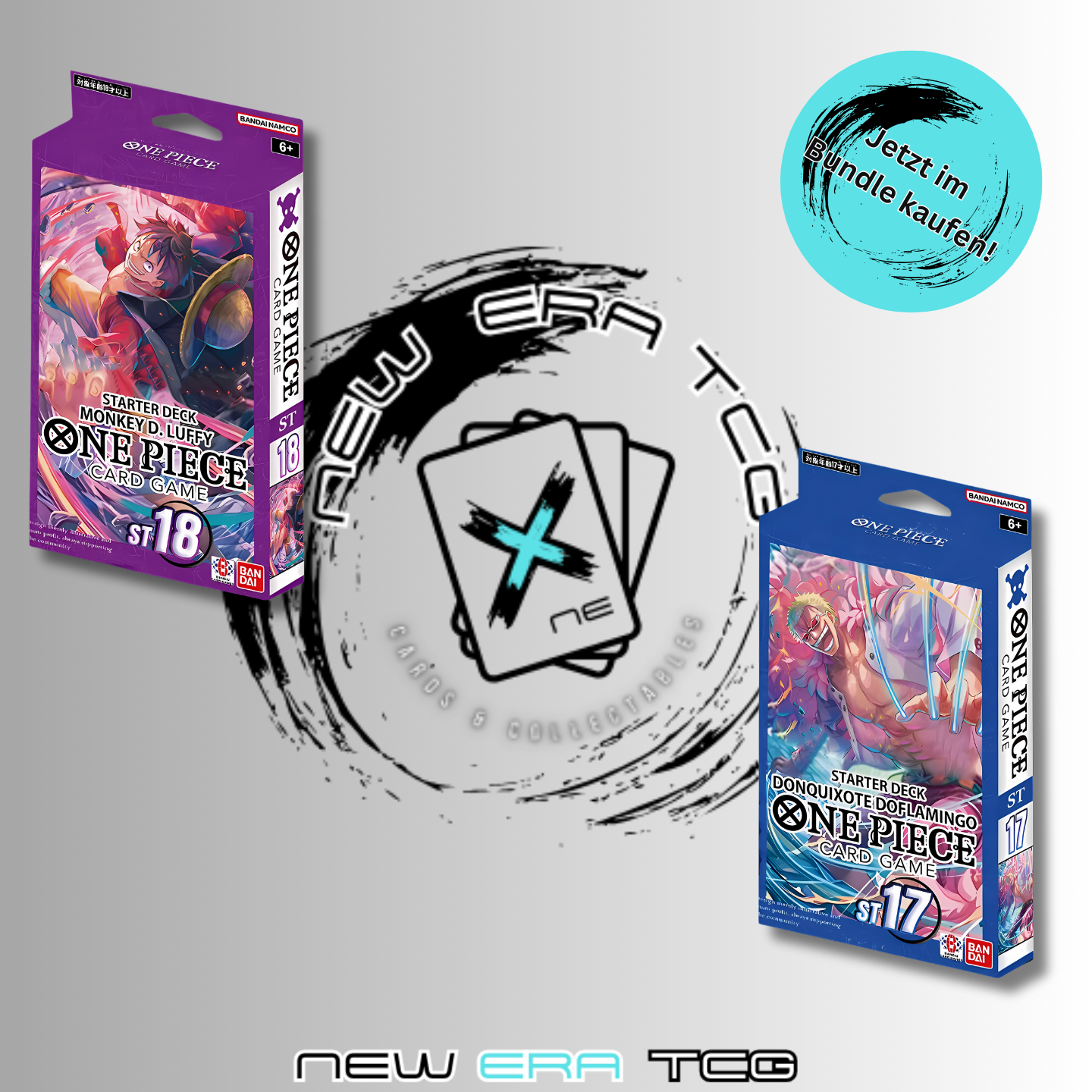One Piece - Starter Deck Bundle - Monkey D Luffy & Doflamingo - EN