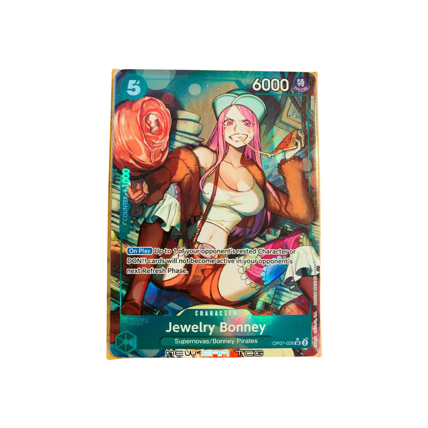 One Piece - OP07-026 - SR AA - Jewelry Bonney - EN