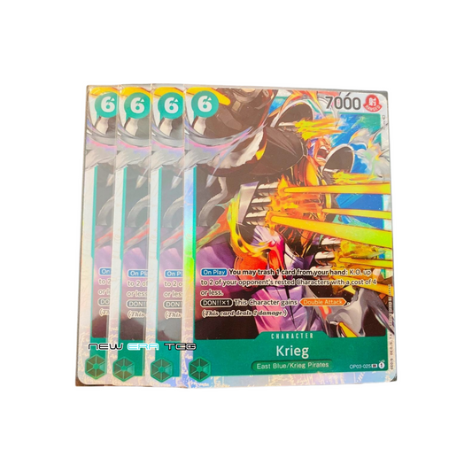 One Piece - OP03-025 - SR - Krieg - Playset - EN