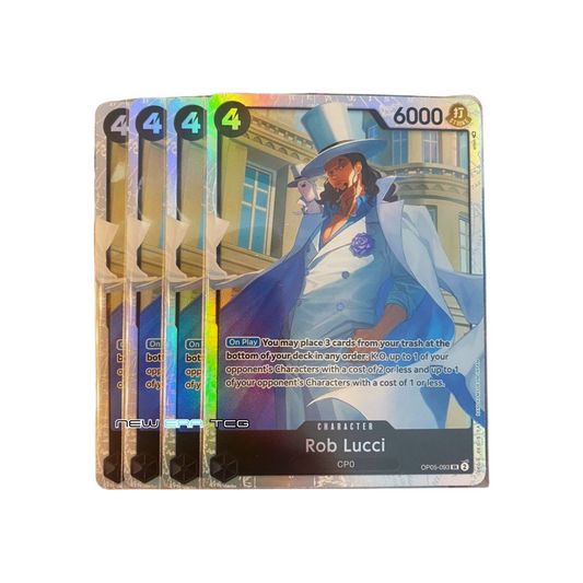 One Piece - OP05-093 - SR - Rob Lucci - Playset - EN