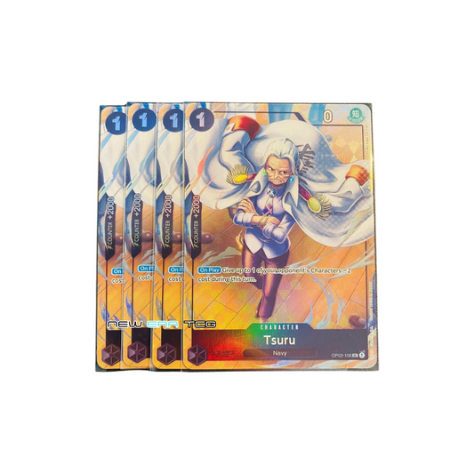 One Piece - OP02-106 - UC AA - Tsuru - Playset - EN