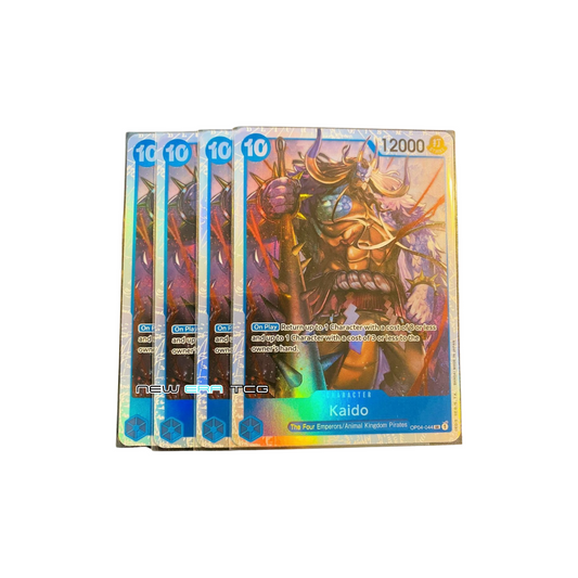 One Piece - OP04-044 - SR - Kaido - Playset - EN