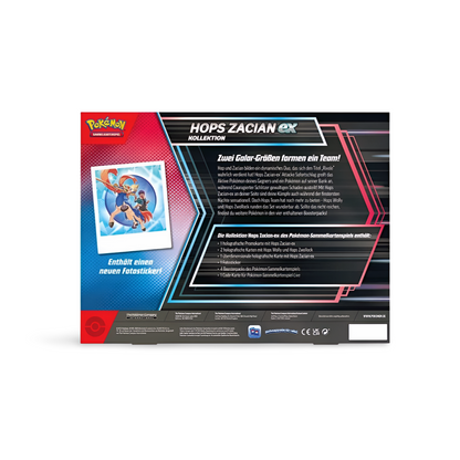 Pokémon - Hops Zacian ex Kollektion - DE