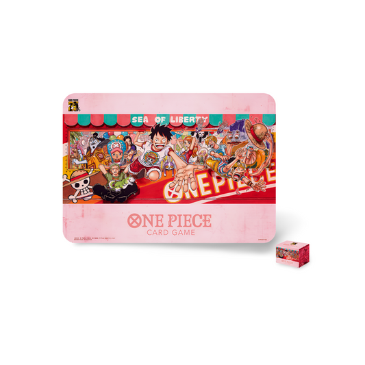 One Piece - Playmat & Storage Box Set - 25th Anniversary