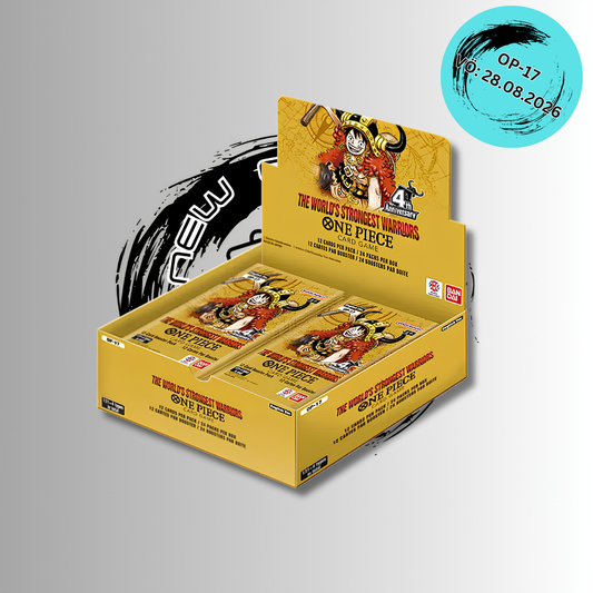 One Piece - The World's strongest Warriors - OP17 - Booster Display - EN