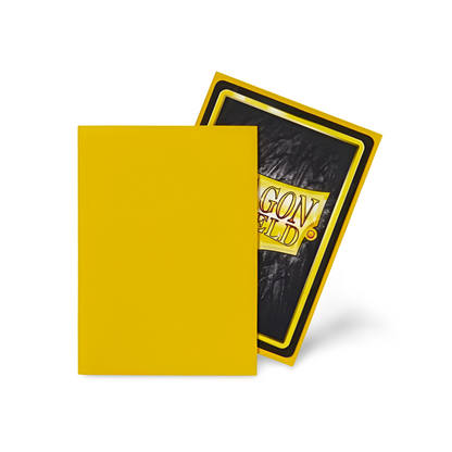 Dragon Shield - Card Sleeves - Yellow Matt - 100 Stk.