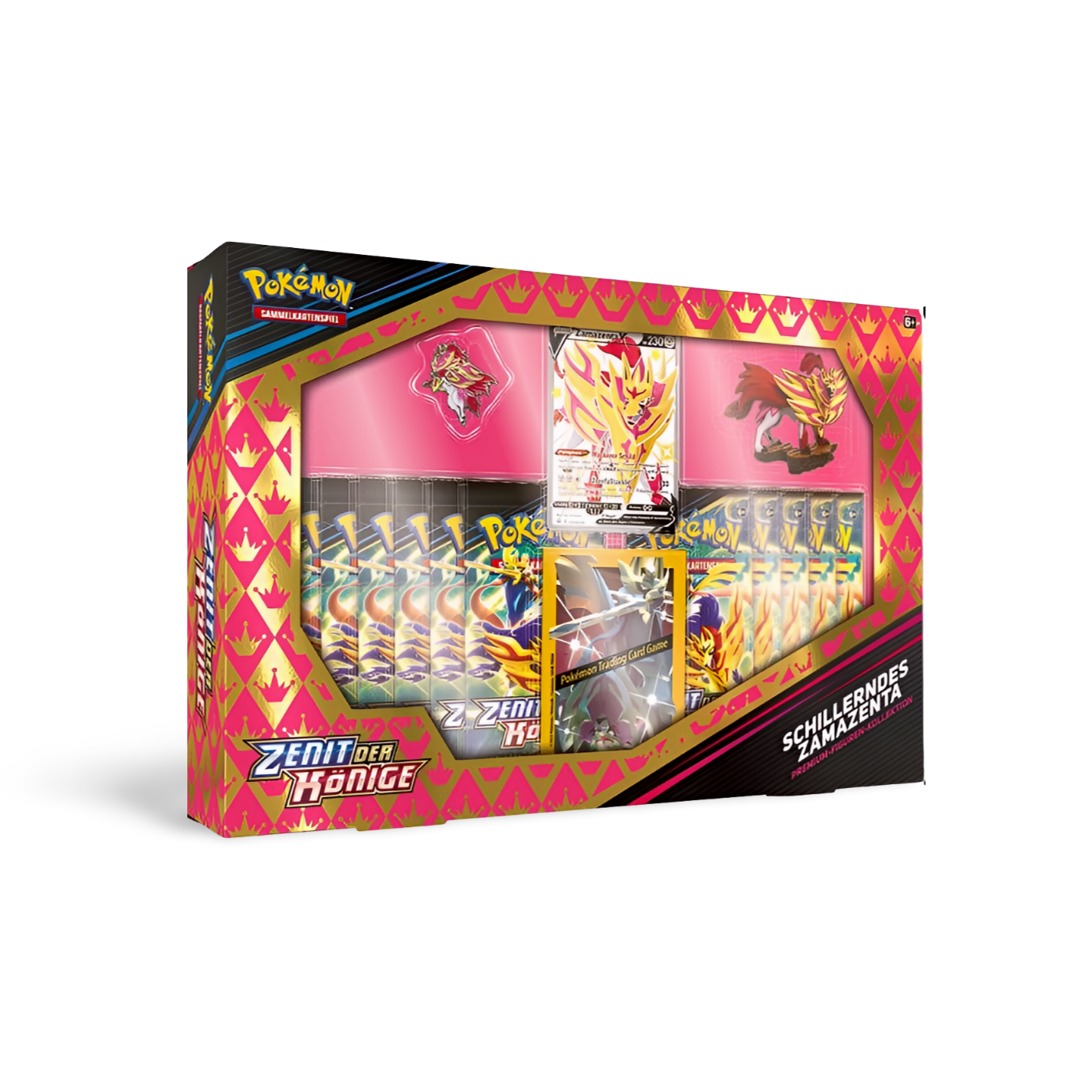 Pokémon - Zenit der Könige - Schillerndes Zamazenta Premium Figuren Kollektion - DE